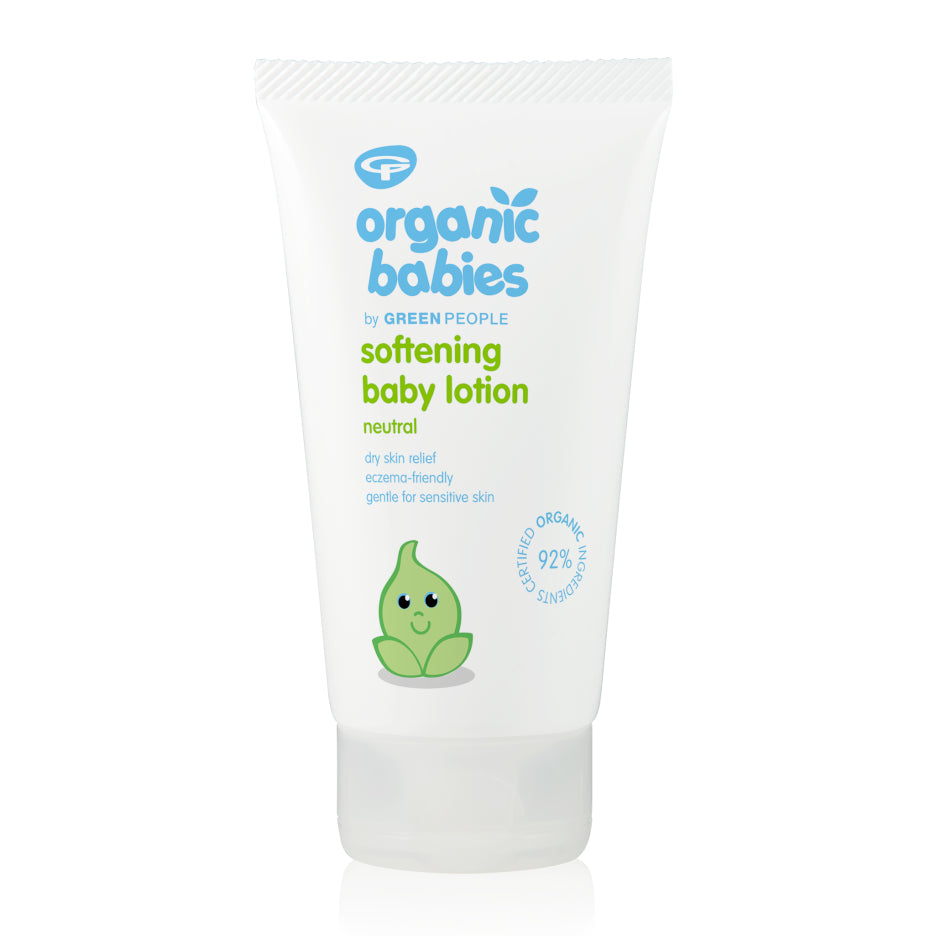 Green People Organic Babies Softening Baby Lotion Scent Free Neutral 150ml