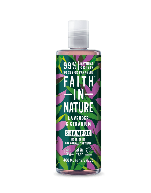 Faith in Nature Lavender and Geranium Shampoo 400ml