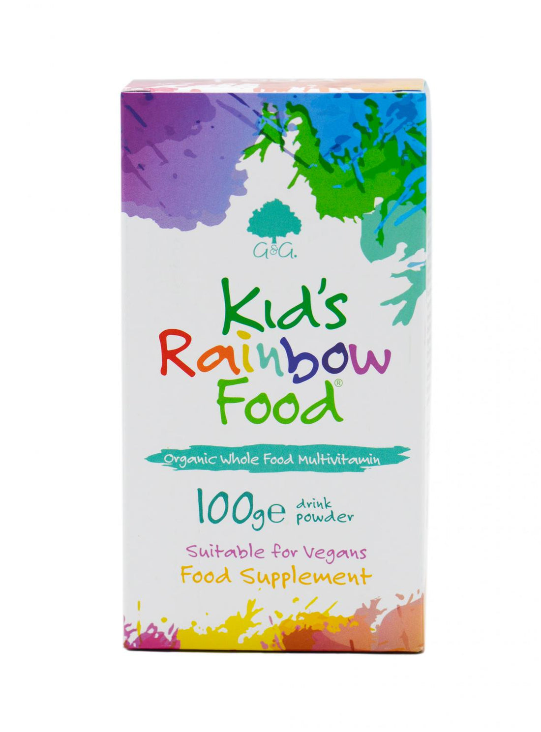 G&amp;G Vitamins Kids Rainbow Food Drink Powder 100g