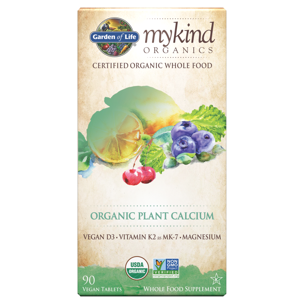 Garden of Life My Kind Organics Organic Plant Calcium 90&