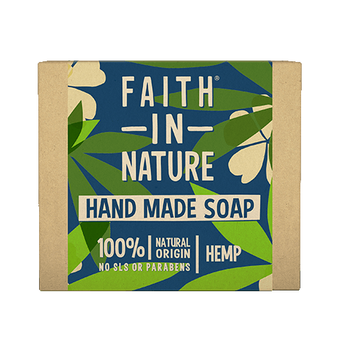 Faith in Nature Hemp Hand Made Soap 100g