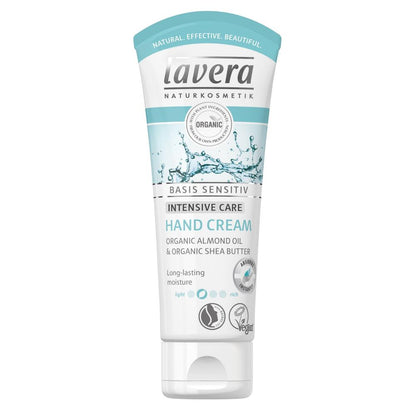 Lavera Basis Sensitiv Intensive Care Hand Cream 75ml