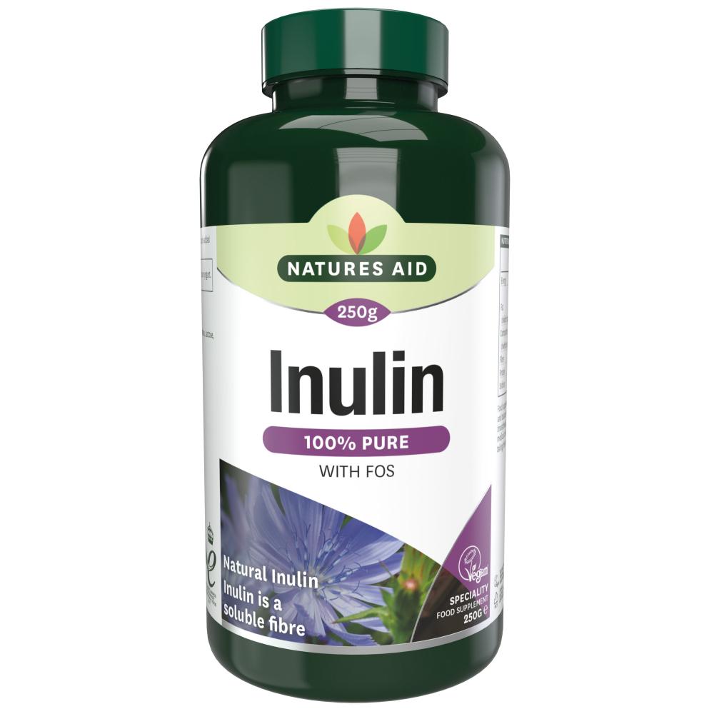 Natures Aid Inulin with FOS 250g