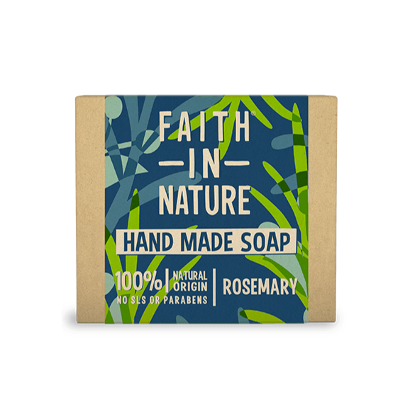 Faith in Nature Rosemary Hand Made Soap 100g
